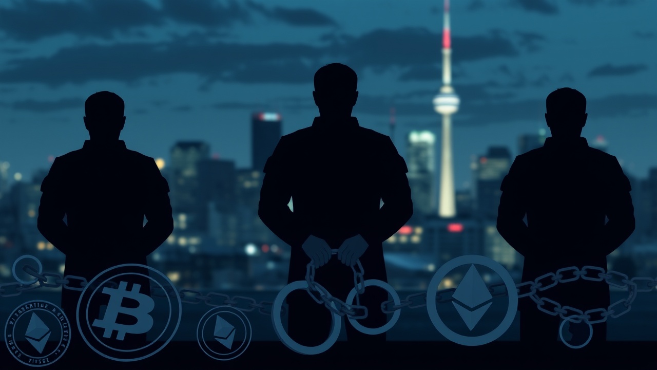 Tres soldados canadienses arrestados en Toronto en una investigación de secuestro relacionado con criptomonedas