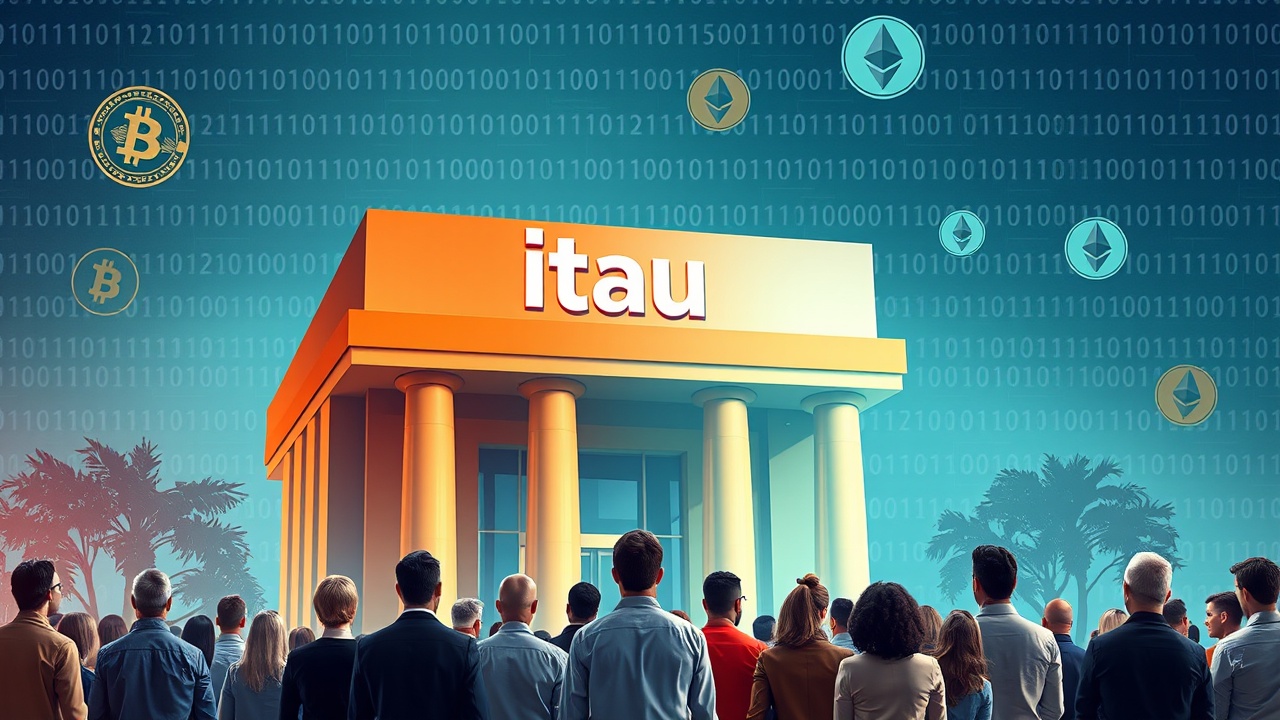 Itaú Unibanco Takes Lead as First Brazilian Bank to Register Cryptocurrency Services