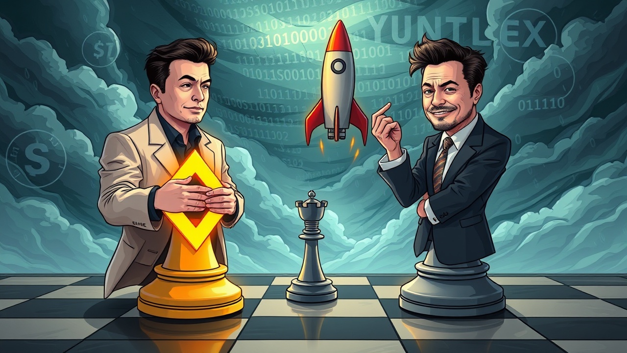 CZ responde a Elon Musk sobre las bromas del hackeo de Binance y menciona la participación de $1B en SpaceX